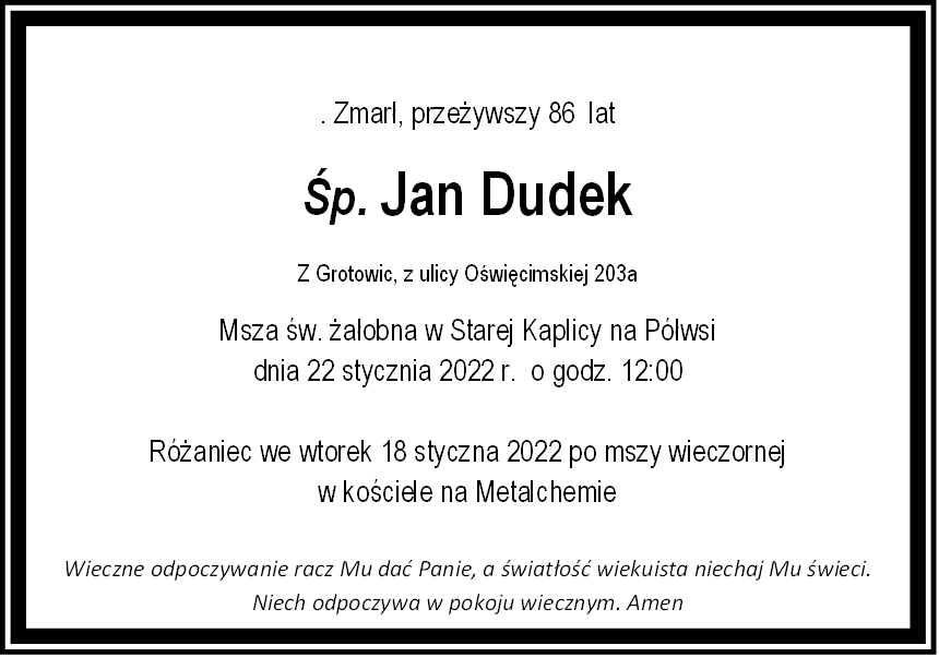 sp Jan Dudek